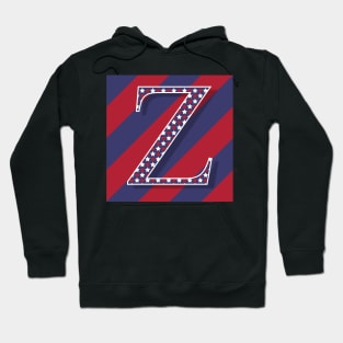 Old Glory Letter Z Hoodie